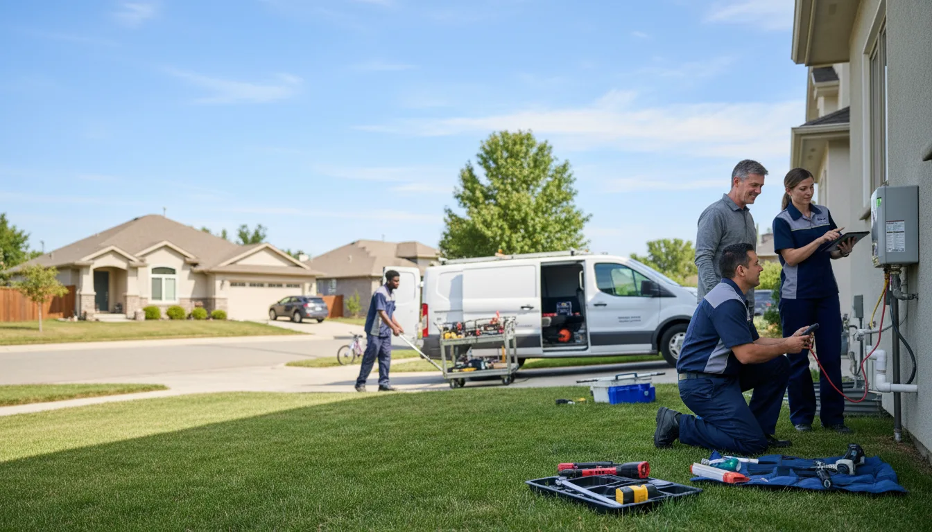 Tankless water heater service in Derby, CT